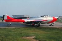 Photo: Royal Navy, De Havilland DH-115 Vampire, XA129