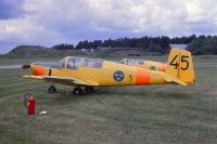 Photo: Swedish Air Force, Saab 91 Safir, 50045