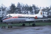 Photo: Iberia, Fokker F28, EC-BVA